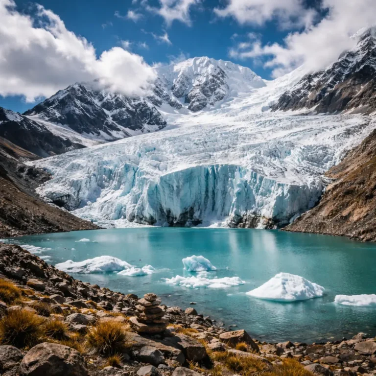 Geleira Quelccaya no Peru