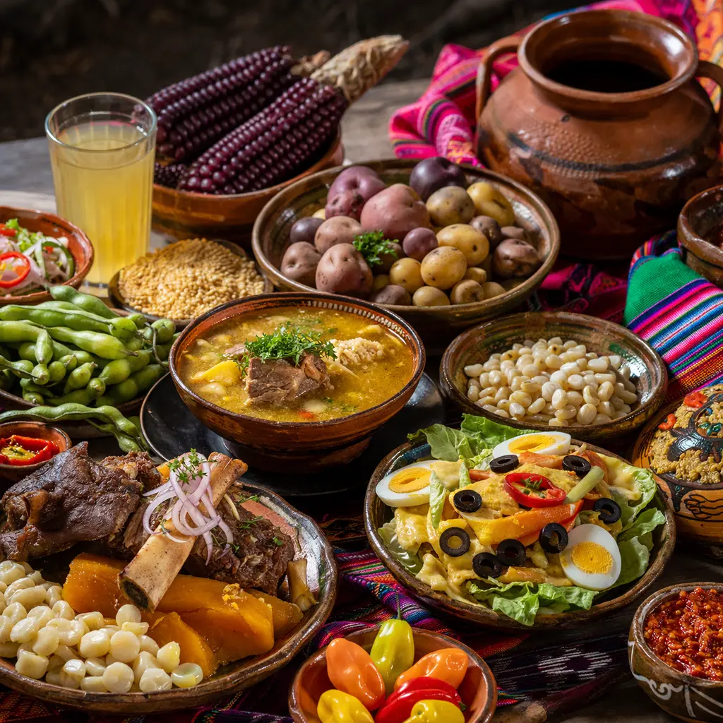 Comida em Cusco