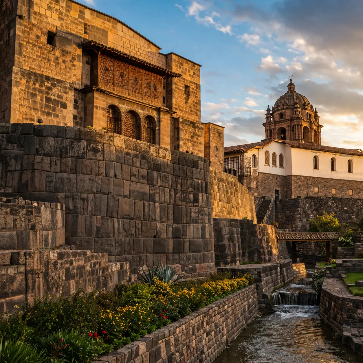 Templo do Sol no Peru