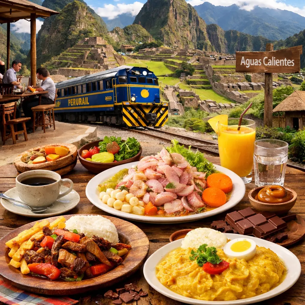 Comida em Machu Picchu