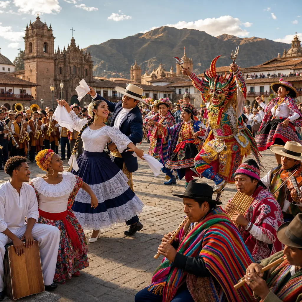 Danças Tradicionais do Peru